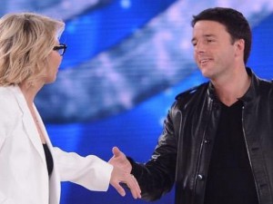 Matteo-Renzi-Maria-De-Filippi